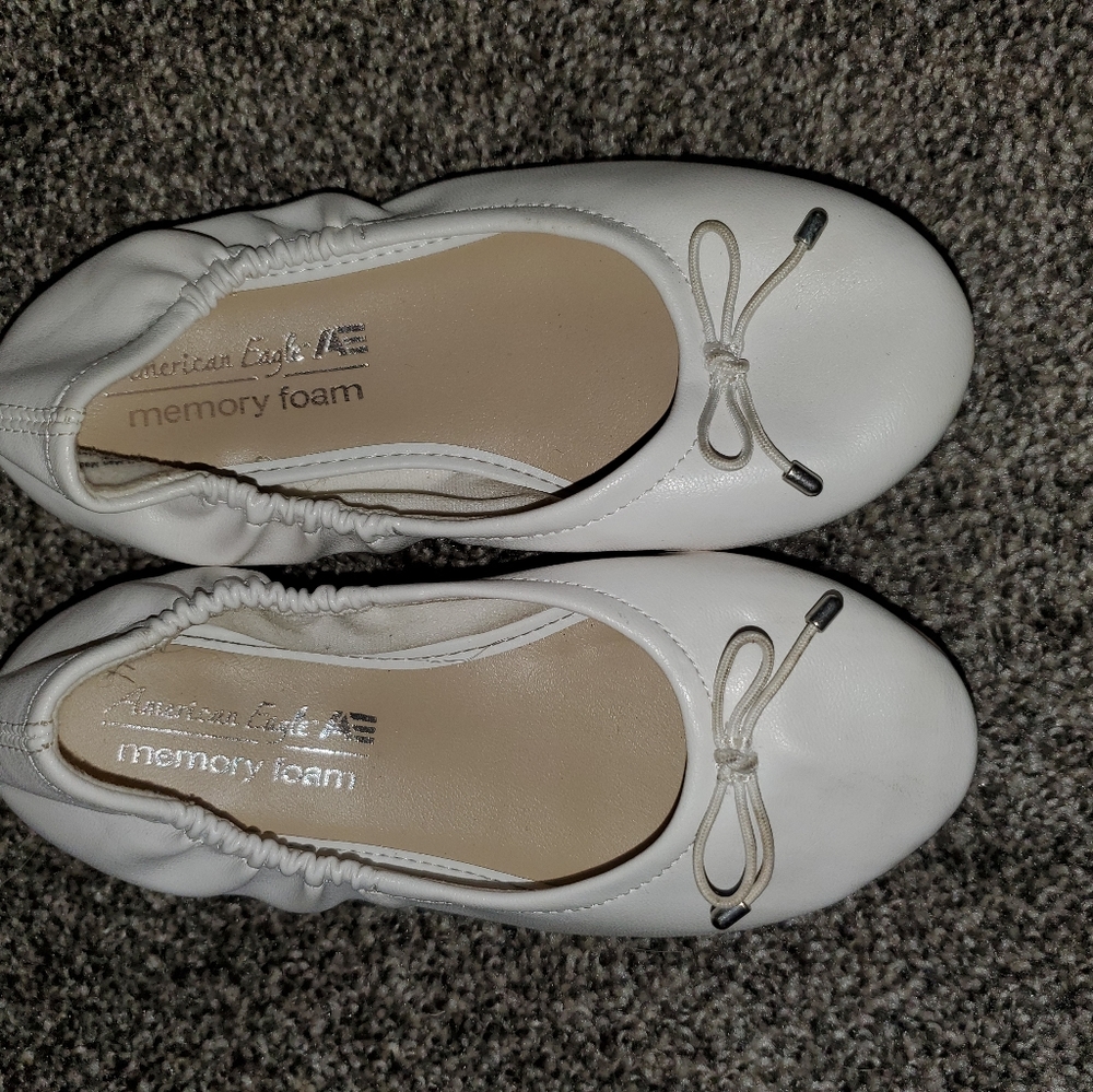 🍀4/$15🍀Girls White Flats